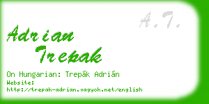 adrian trepak business card